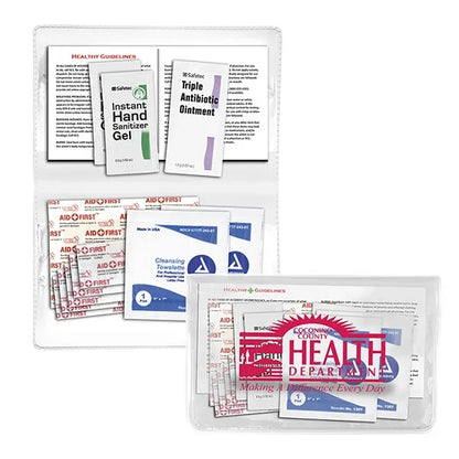 Delilah 12 Piece First Aid Kit In Colorful Vinyl Pouch