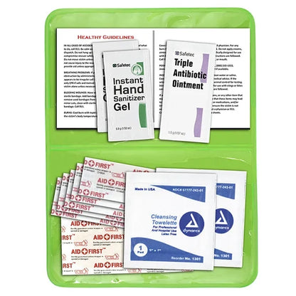 Delilah 12 Piece First Aid Kit In Colorful Vinyl Pouch