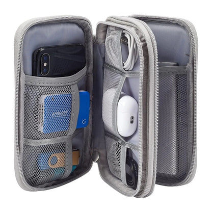 Portable Electronic Travel Organizer Bag