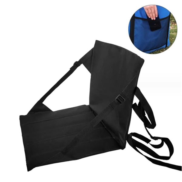 Custom lightweight portable stadium seats with backrest