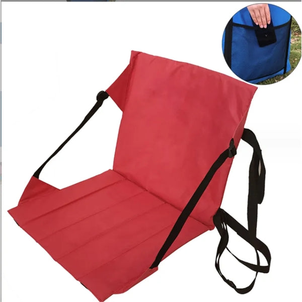 Custom lightweight portable stadium seats with backrest