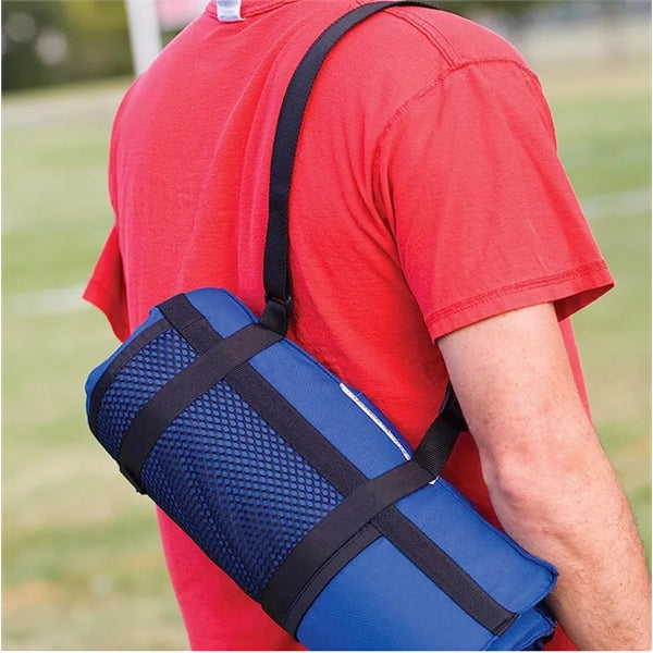 Custom lightweight portable stadium seats with backrest