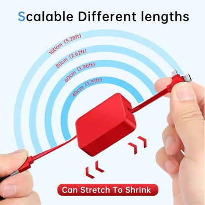 Three in One Charging Cable Roll