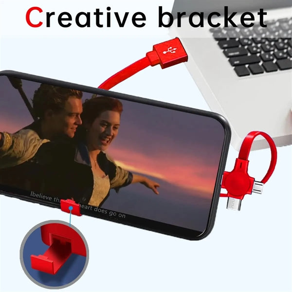 Three in One Charging Cable Roll