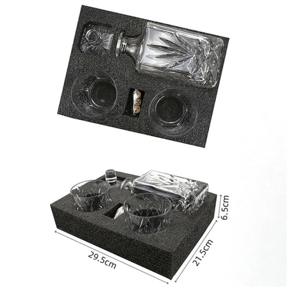 Whiskey Glasses Decanter Gift Set