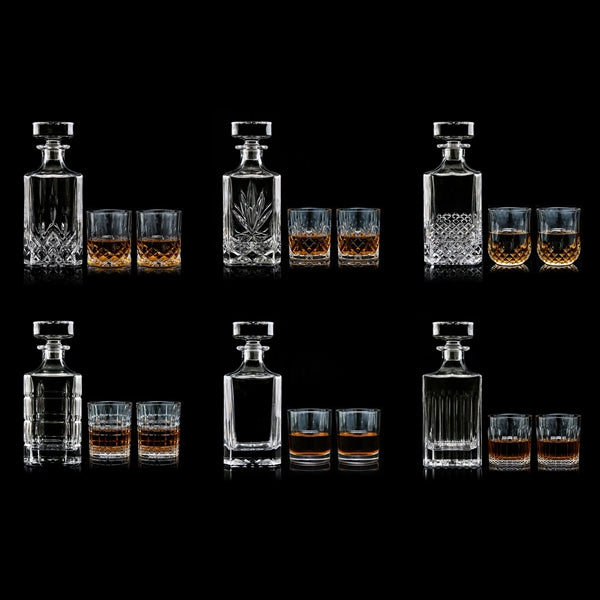 Whiskey Glasses Decanter Gift Set