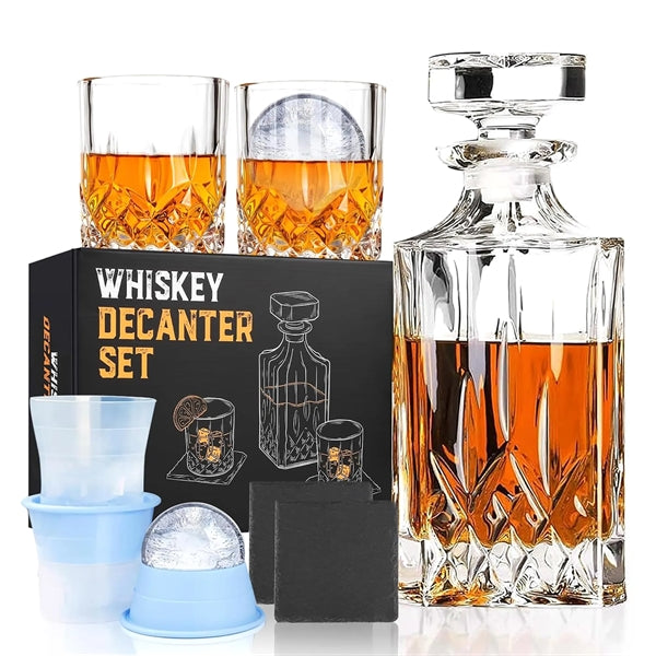 Whiskey Decanter Gift Set
