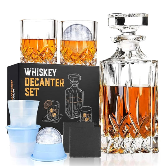 Whiskey Decanter Gift Set
