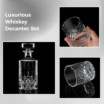 Whiskey Decanter Gift Set