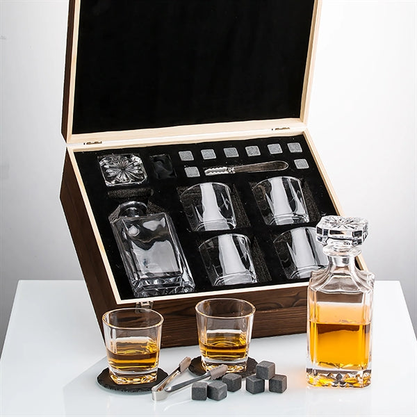 Whiskey Glasses Decanter Set