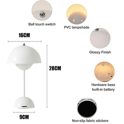 LED Flowerpot Table Lamp