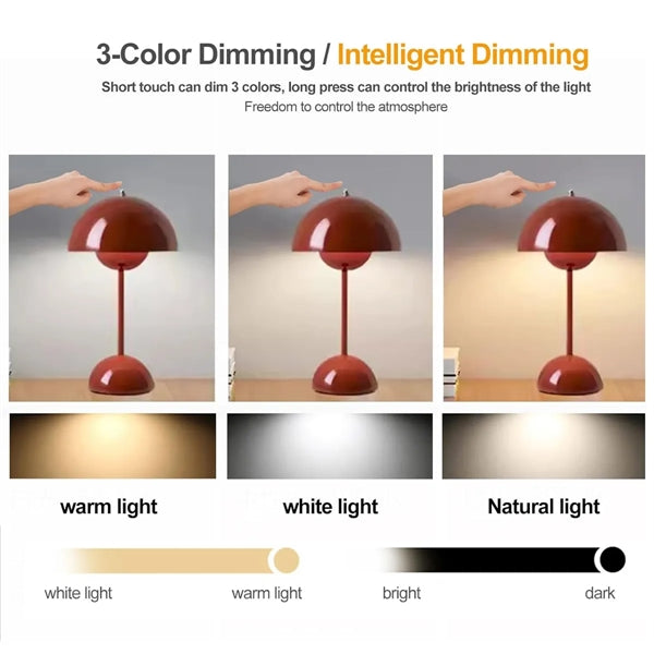 LED Flowerpot Table Lamp