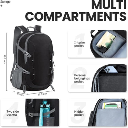 40L Lightweight Foldable Travel Hiking Backpack