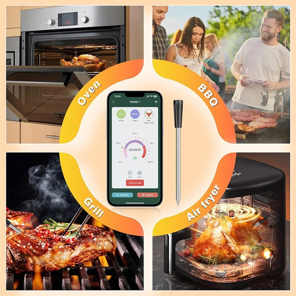 Smart Bluetooth Wireless Meat Thermometer