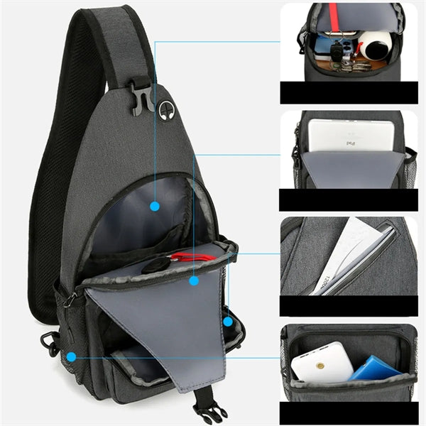 Waterproof Sling Backpack