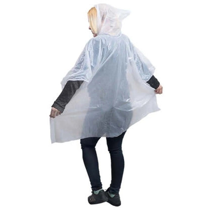 Portable Emergency Raincoats Hook Poncho Ball KeyChain