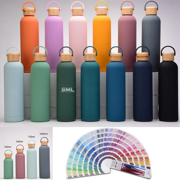 32oz Wall Vacuum Stainless Thermos Bottle with hand
