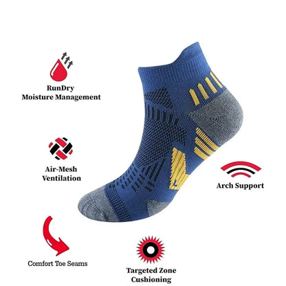 Multipack Performance Heel Tab Athletic Socks