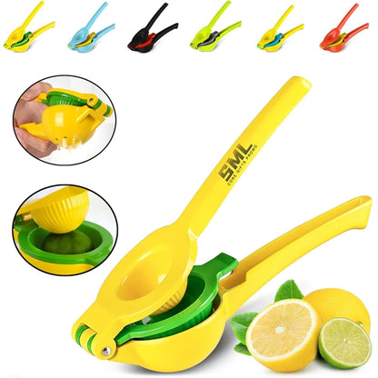 2-In-1 Metal Lemon Squeezer Manual Hand Juicer
