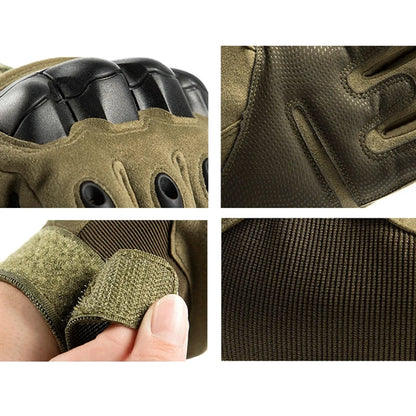 Tactical Gloves Touch Capable Combat Hard Knuckle
