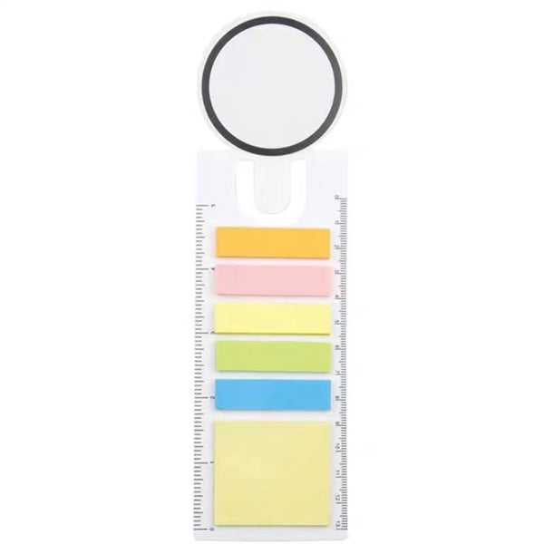 Markers Sticky Index Tabs With Ruler