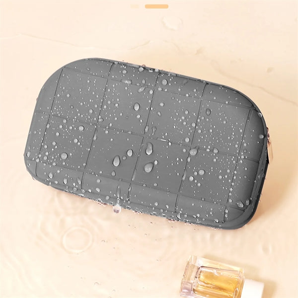 Silicone Makeup Bag Travel Organizer Cosmetic Pouch