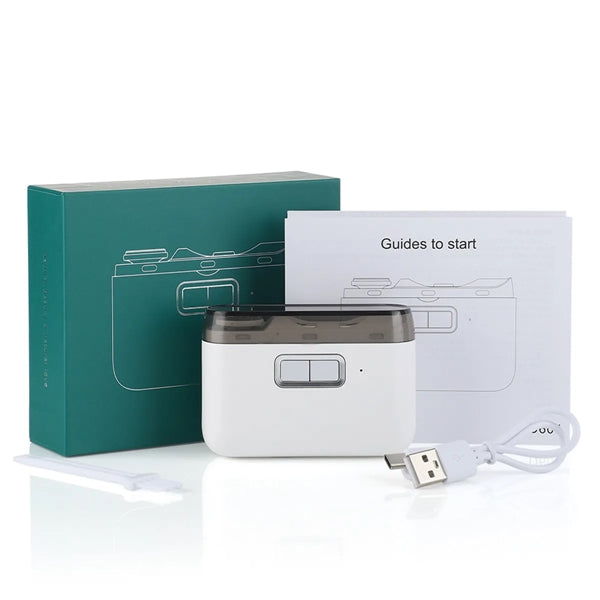 2 In 1 Electric Nail Clipper Cutter With Led Light