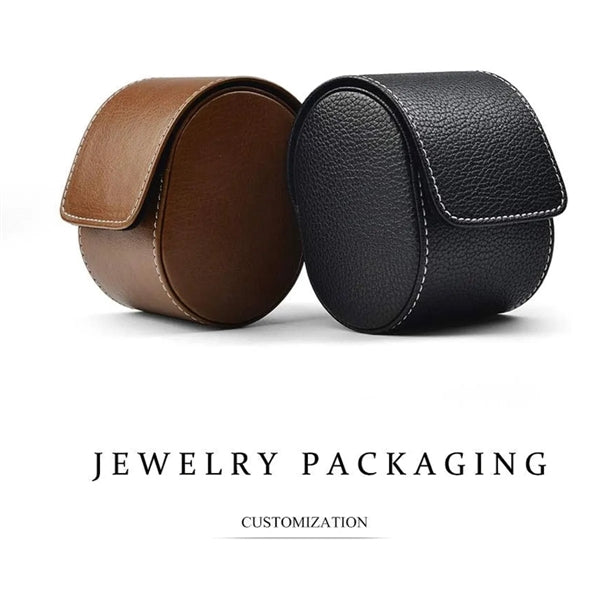 Luxury Leather Watch Storage Box