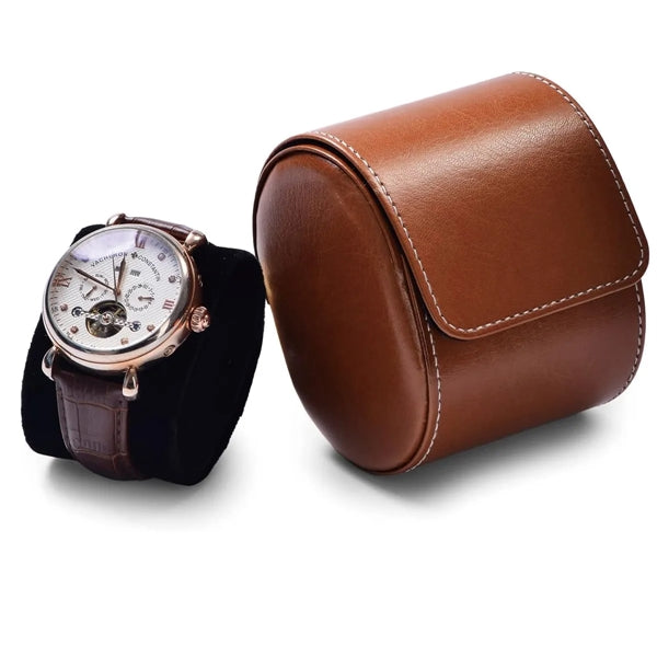 Luxury Leather Watch Storage Box