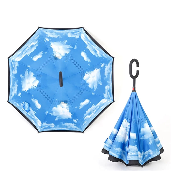 Inverted Reverse Upside Down Umbrella