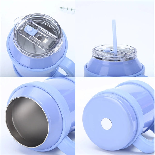 50 Oz Tumbler With Handle And Straw