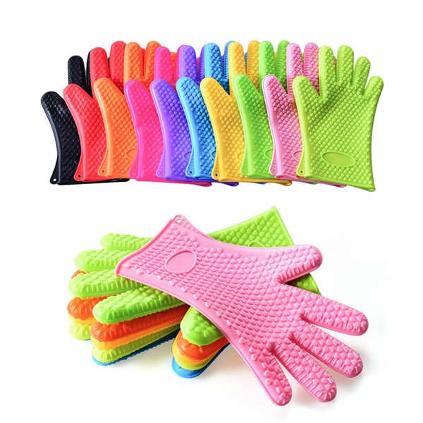 Silicone Gloves Meat Claws Digital Thermometer Bbq Set