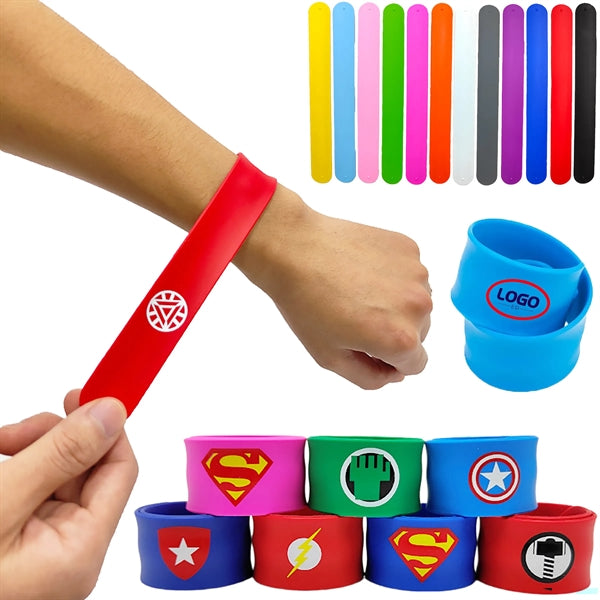 Slap Bracelets Customize Wrist Bands