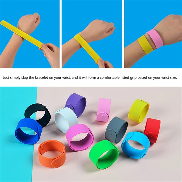 Slap Bracelets Customize Wrist Bands