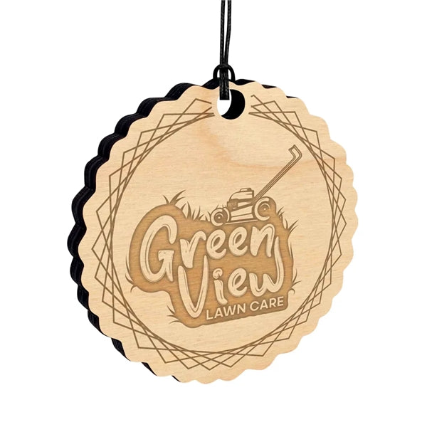 1/4" Etched Birch Ornaments