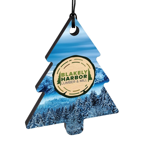 1/8" Recycled Wood Ornaments