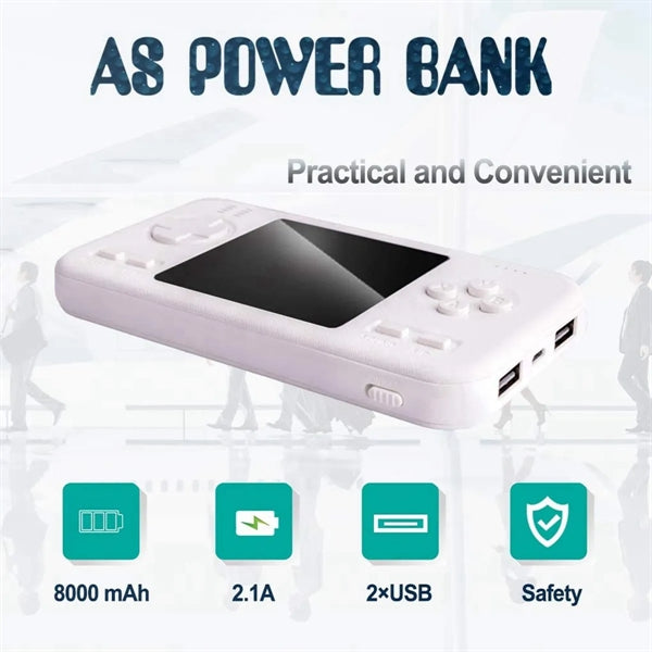 Portable Handheld Game Console And Power Bank