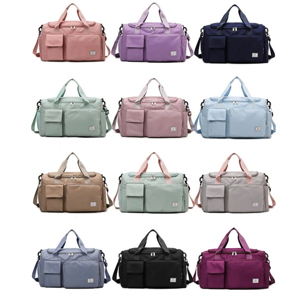 Duffle Bag with Shoes Compartment