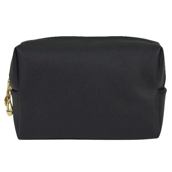 Premium PU Leather Cosmetic Bag, Travel Makeup Organizer