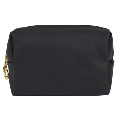 Premium PU Leather Cosmetic Bag, Travel Makeup Organizer