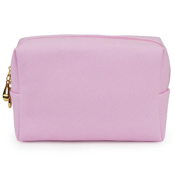 Premium PU Leather Cosmetic Bag, Travel Makeup Organizer