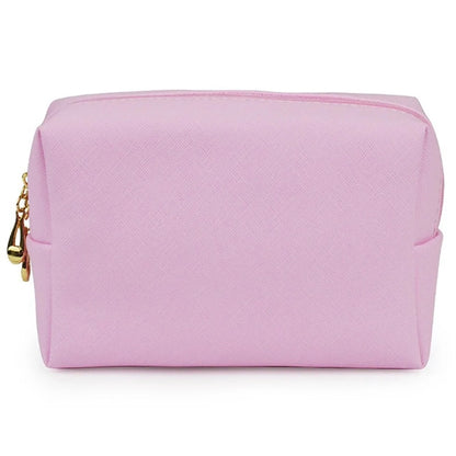 Premium PU Leather Cosmetic Bag, Travel Makeup Organizer