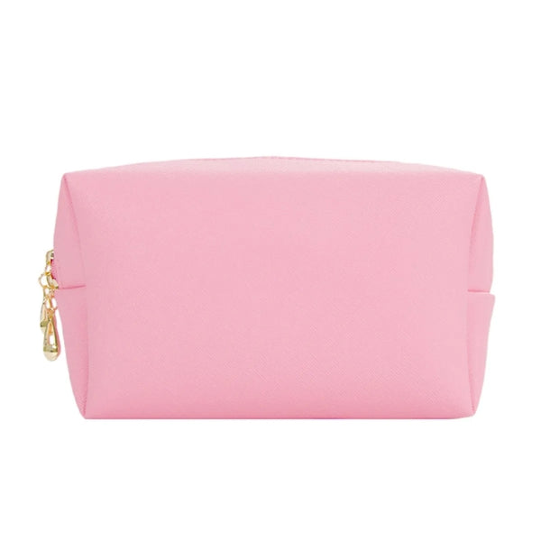 Premium PU Leather Cosmetic Bag, Travel Makeup Organizer