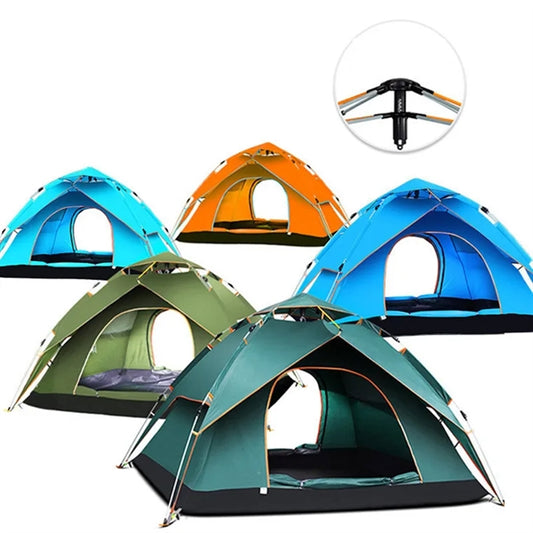 Automatic 3-4 Person Camping Tent