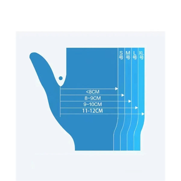 Nitrile powder-free gloves