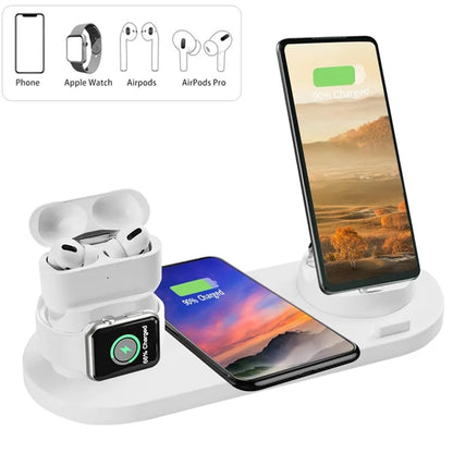 6 in 1 Wireless Charging Station