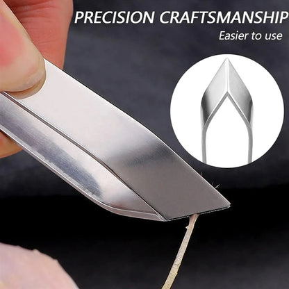 Stainless Steel Fish Bone Pincer  Remover Tweezers