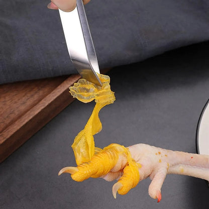 Stainless Steel Fish Bone Pincer  Remover Tweezers