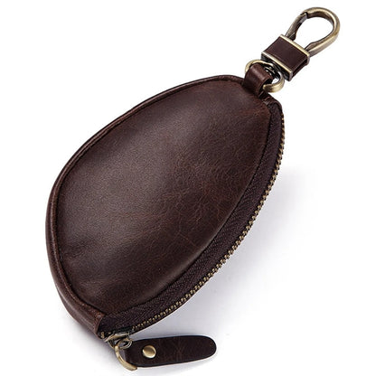 Genuine Leather Car Key Case Wallet