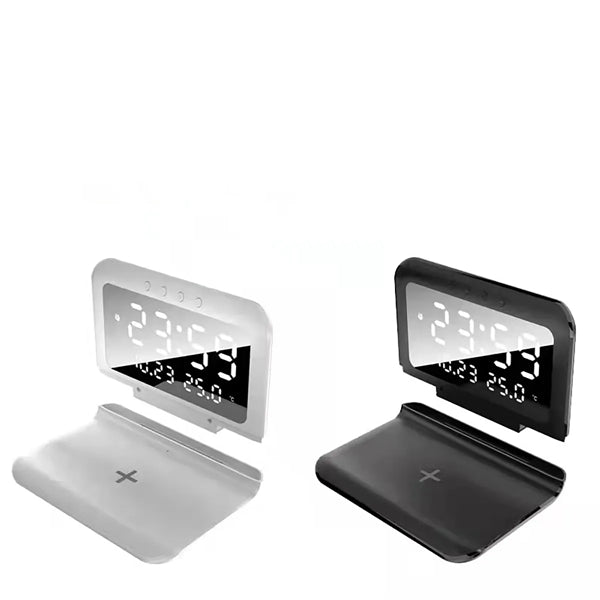 Clock Digital Thermometer Mobile Wireless Charger